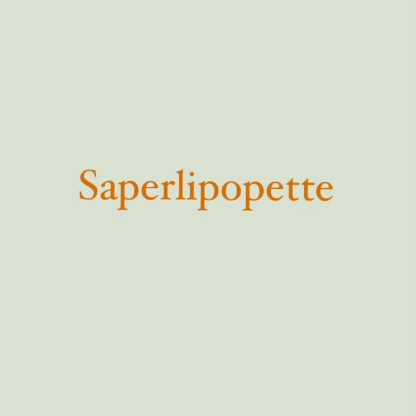 SAPERLIPOPOPETTE