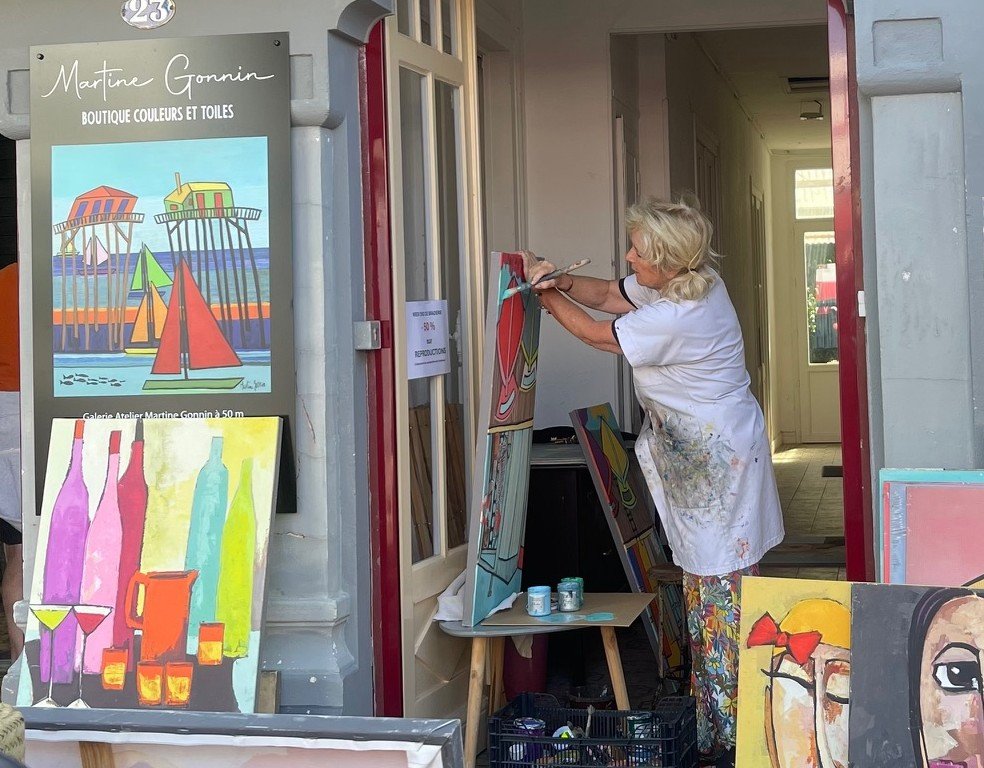 COULEURS ET TOILES by MARTINE GONNIN COULEURS ET TOILES by MARTINE GONNIN