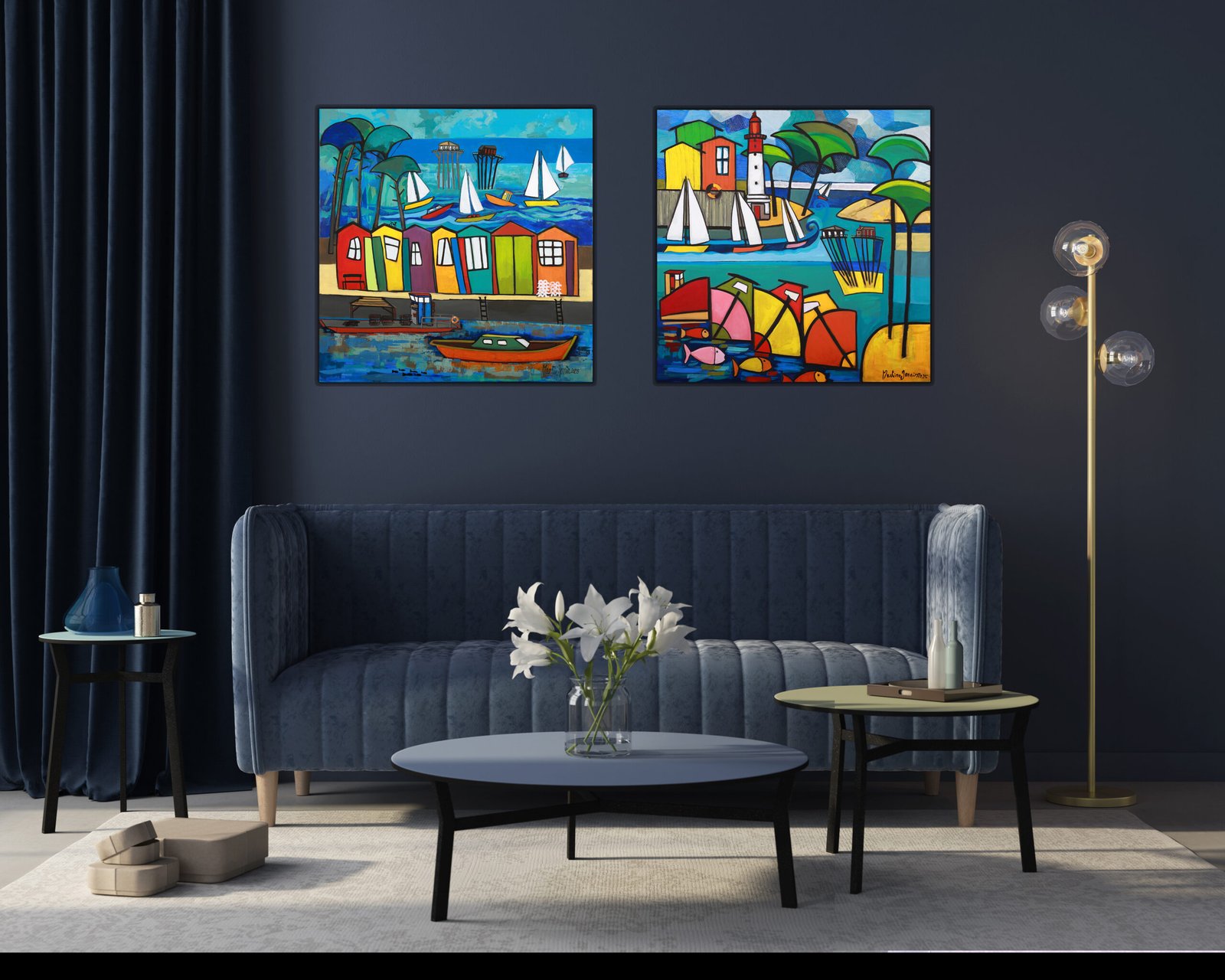 COULEURS ET TOILES by MARTINE GONNIN COULEURS ET TOILES by MARTINE GONNIN